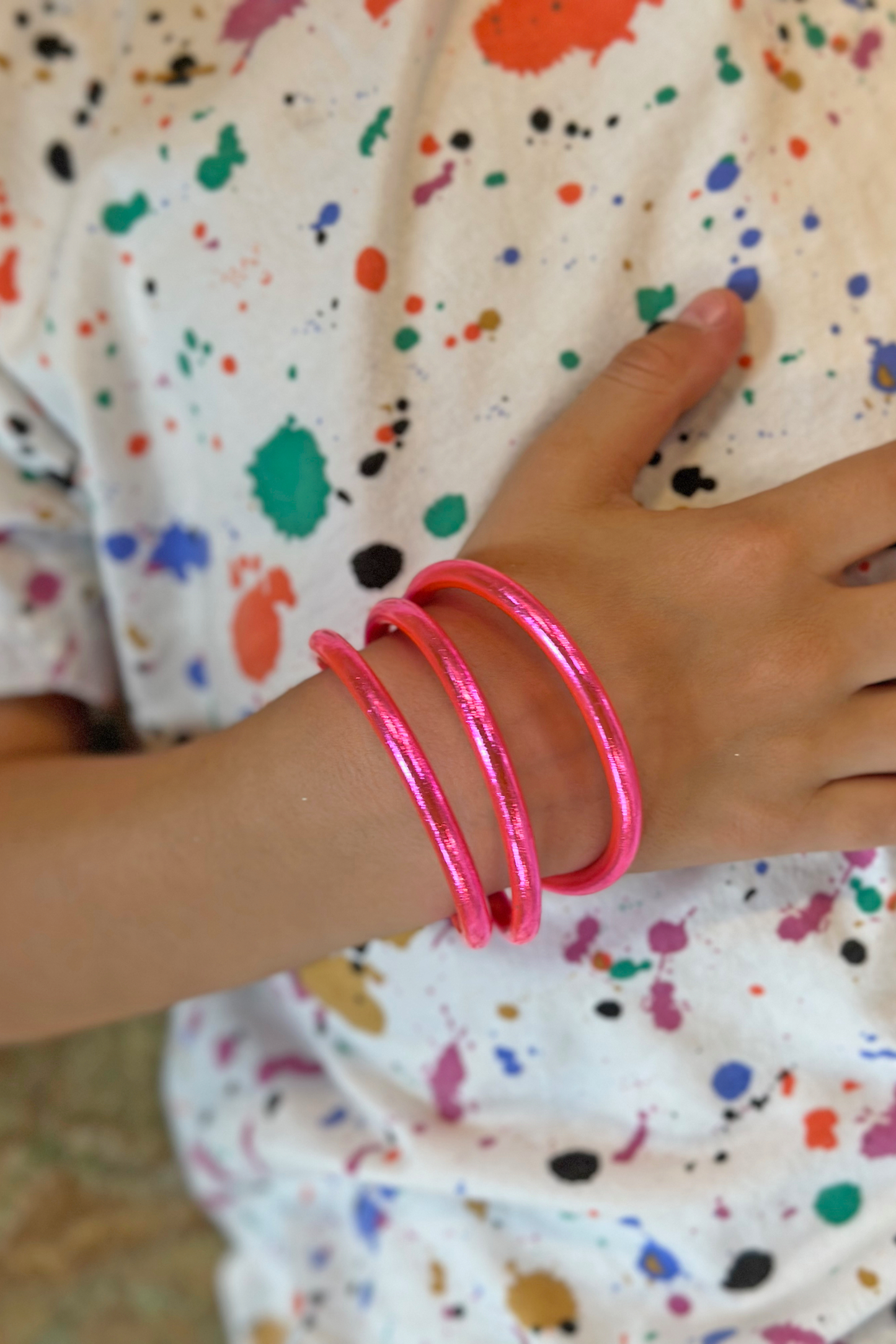 Kids Temple Bangles – Mini Magic, Monk-Blessed