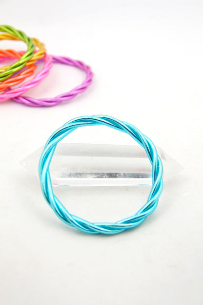 Twisted Thai Buddhist Temple Bracelets, Mantra Bangle, Kumlai