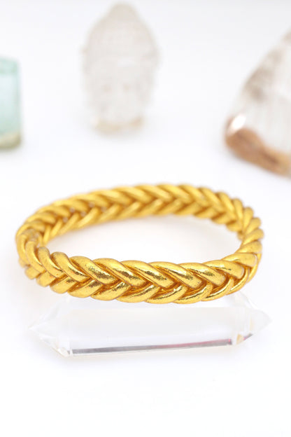 Single Braided Thai Buddhist Temple Bracelets, Mantra Bangles