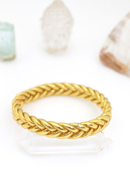 Single Braided Thai Buddhist Temple Bracelets, Mantra Bangles