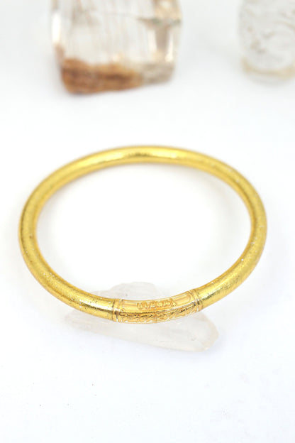 Classic Thai Temple Bracelets, Mantra Bangles