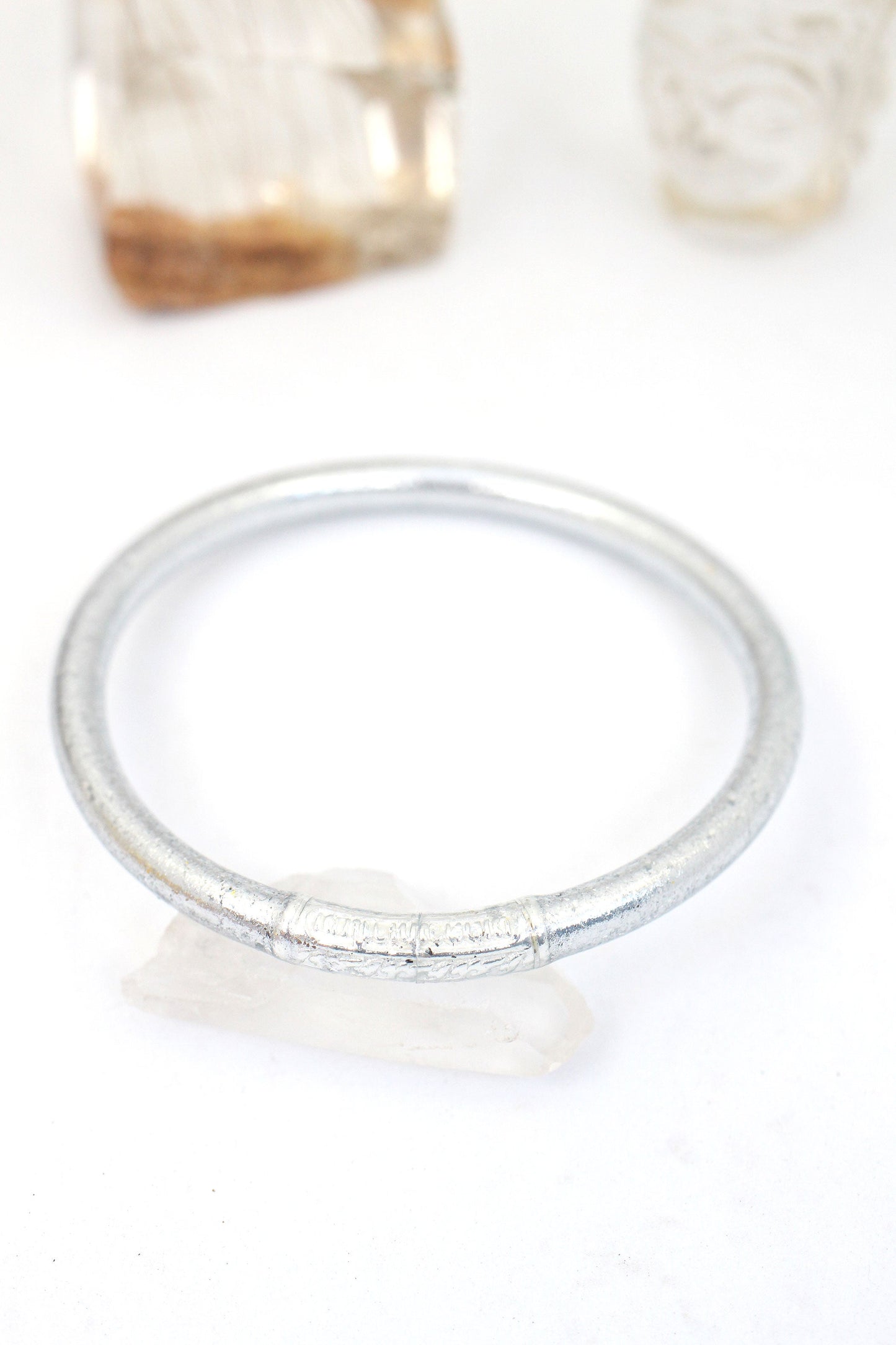 Classic Thai Temple Bracelets, Mantra Bangles