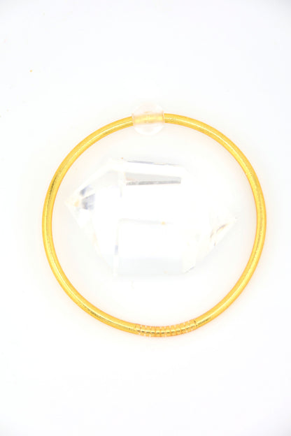 Crystal Energy Thin Thai Buddhist Temple Bangles, Mantra Bracelets