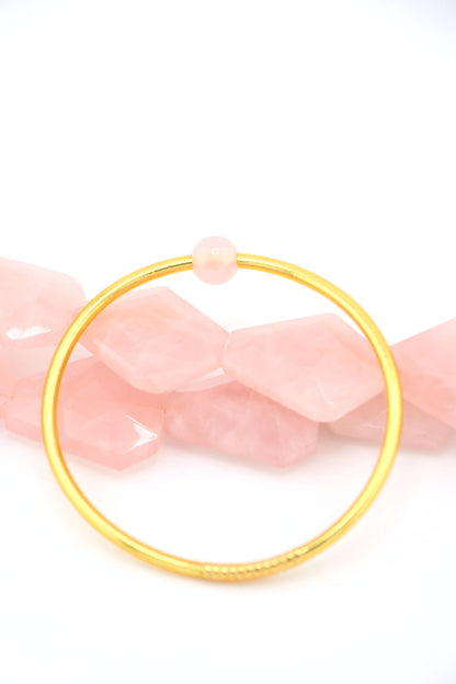 Crystal Energy Thin Thai Buddhist Temple Bangles, Mantra Bracelets